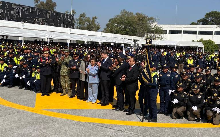 Se incrementó la confianza de la ciudadanía hacia la policía en la CDMX: Brugada