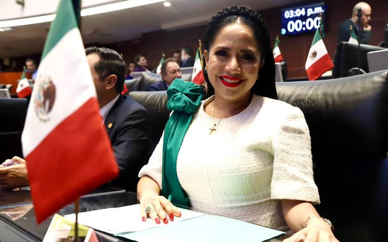 La senadora pevemista Juanita Guerra presidirá la Comisión Ordinaria de la Guardia Nacional