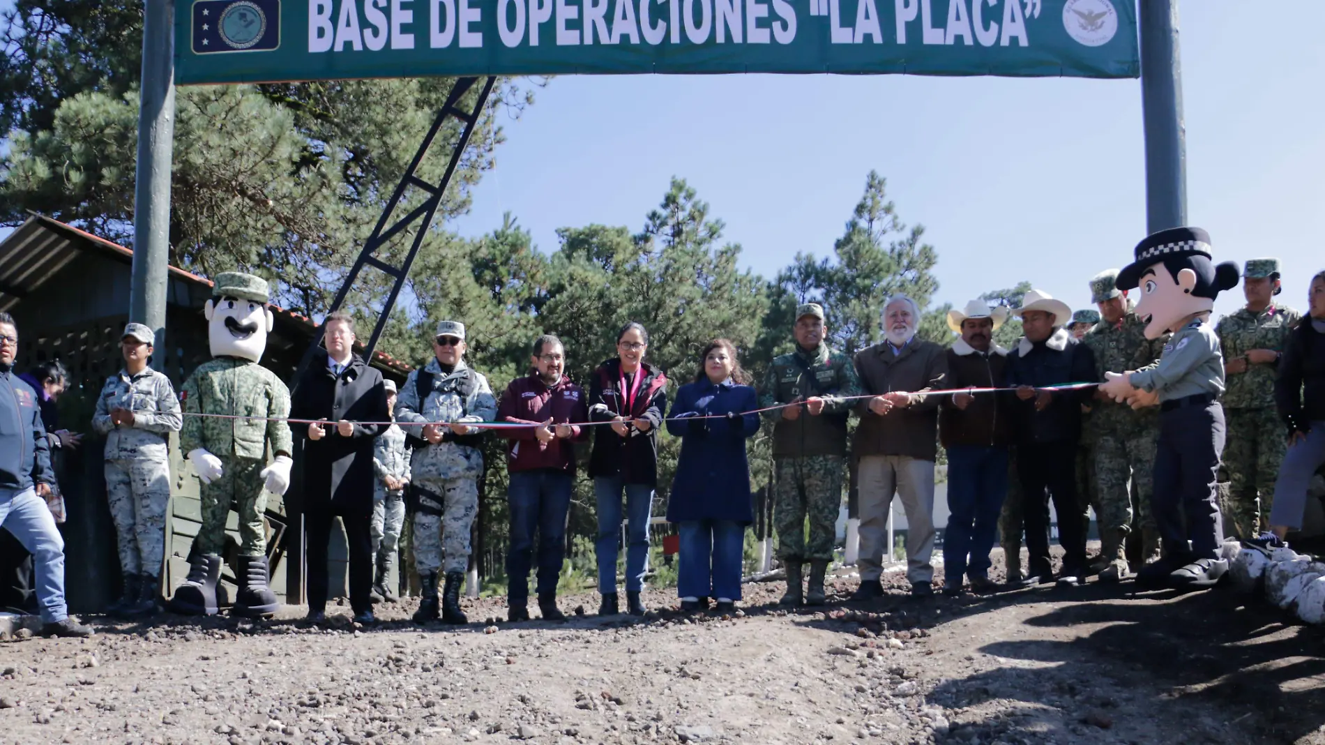 Brugada inaugura La Placa, es un proyecto para combatir la tala clandestina