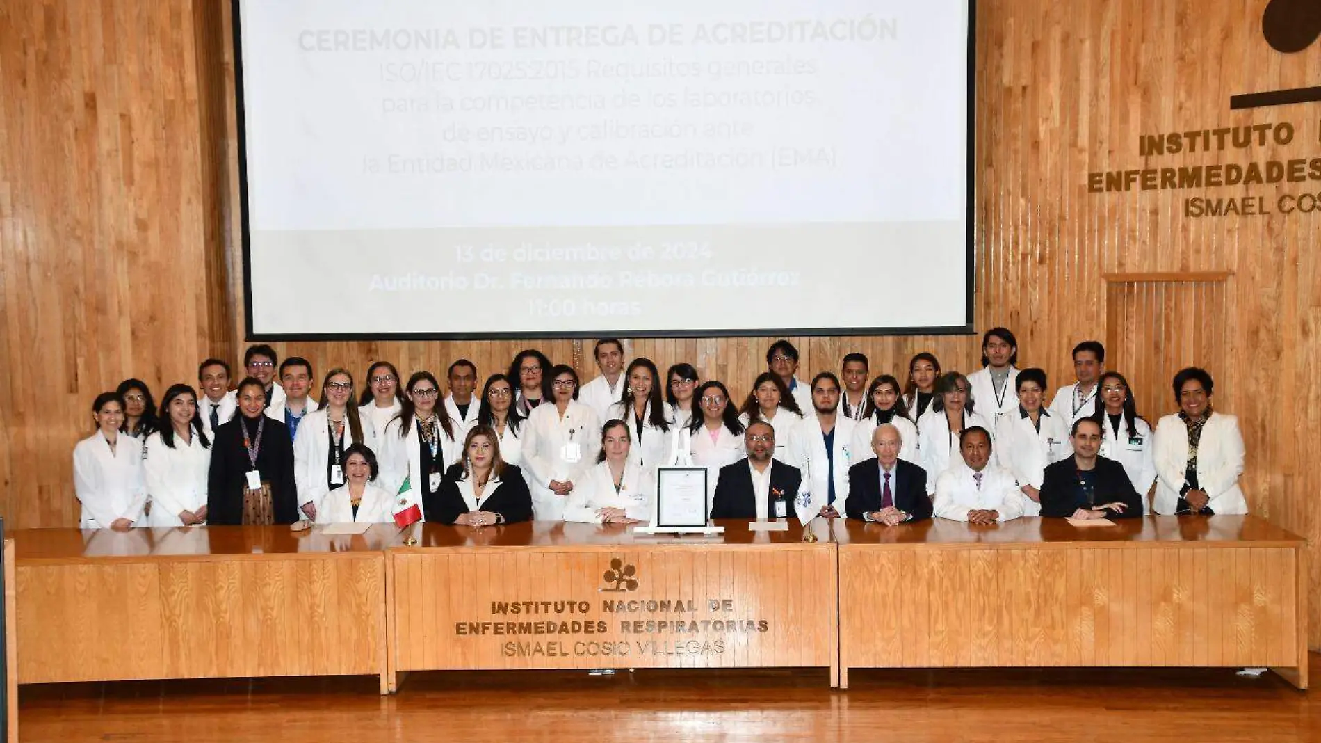 Acredita EMA al INER como laboratorio de ensayo en la rana química