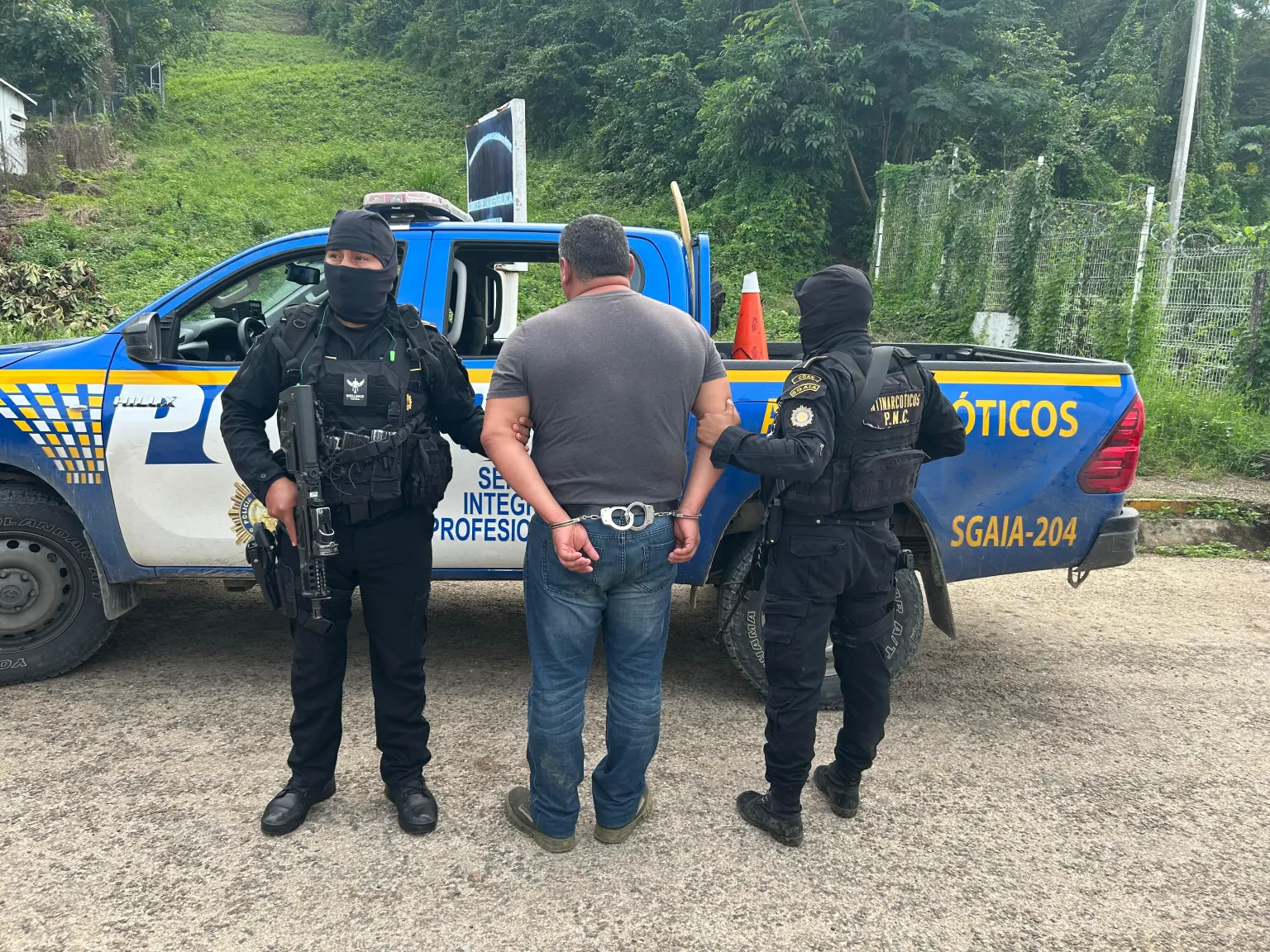 Autoridades guatamaltecas detienen a un líder criminal en puerto fronterizo con México