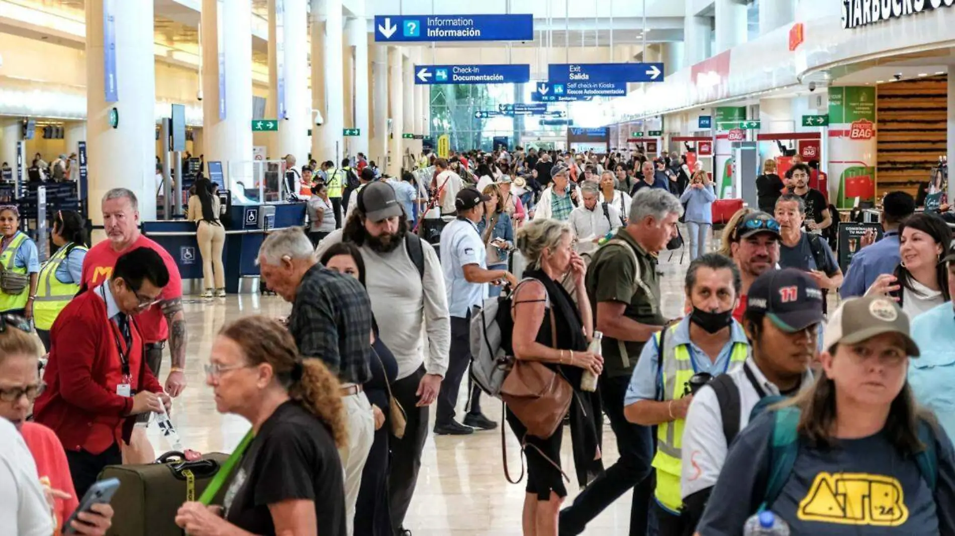 México recibió a casi 20 millones de turistas vía aérea entre enero y noviembre de este año