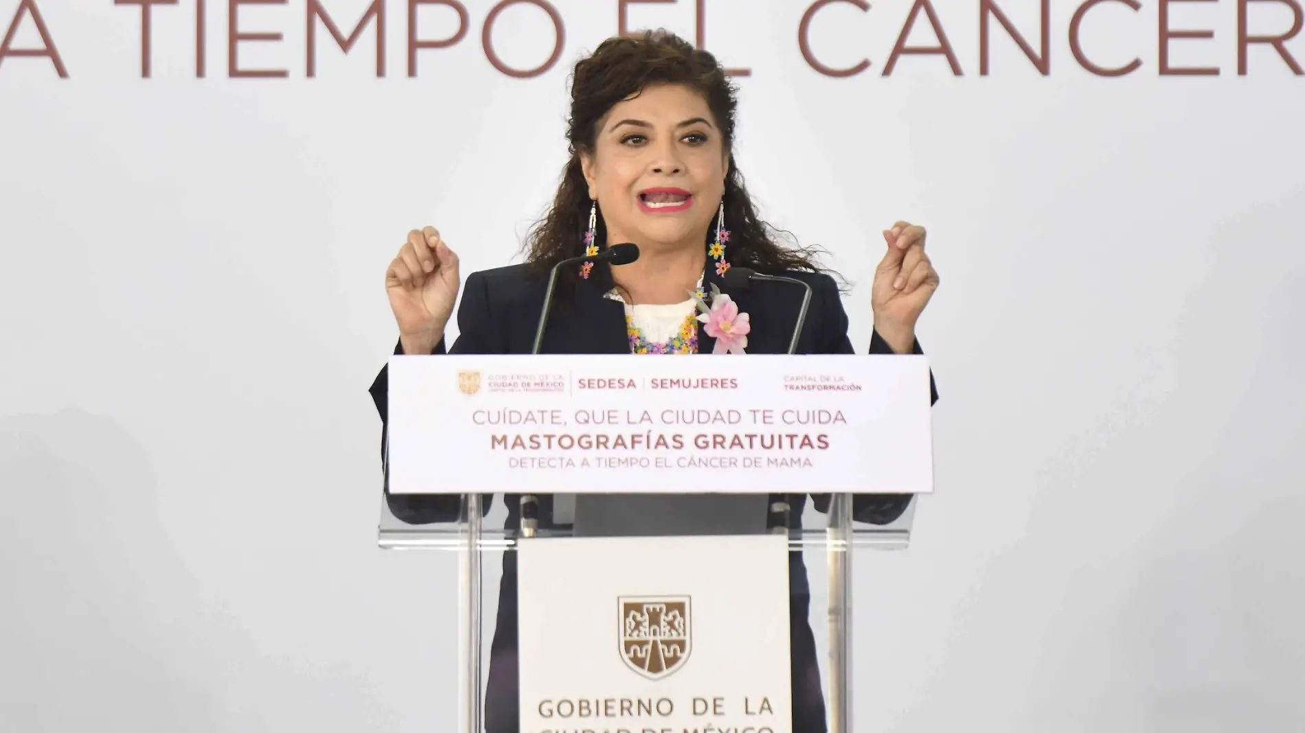 Brugada afirma que la CDMX tendrá la red de protección social más grande de su historia