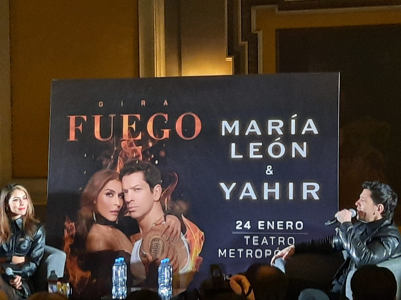 María León y Yahir unen sus talentos para realizar la gira de “Fuego”