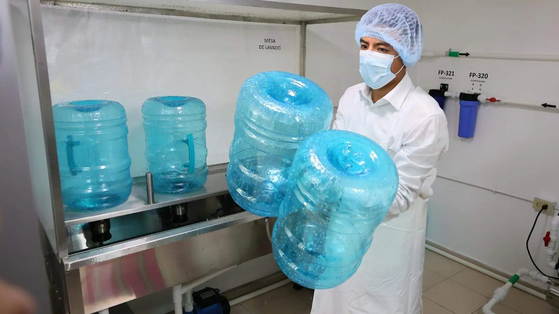 Con el agua del bienestar, esperan llegar a 20 mil garrafones en abril: Pleigp Calvo