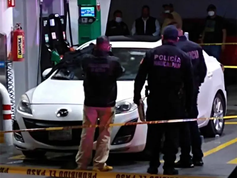 Ejecutan a pareja cuando cargaba gasolina en Azcapotzalco