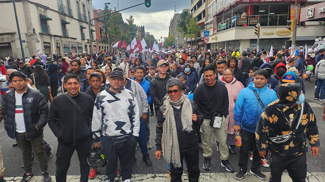 Comerciantes del Centro Histórico respaldan incondicionalmente a la presidenta, Claudia Sheinbaum