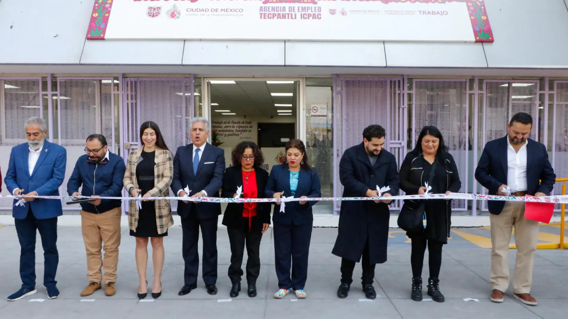 Clara Brugada inaugura la Agencia de Empleo Tecpantli Icpac