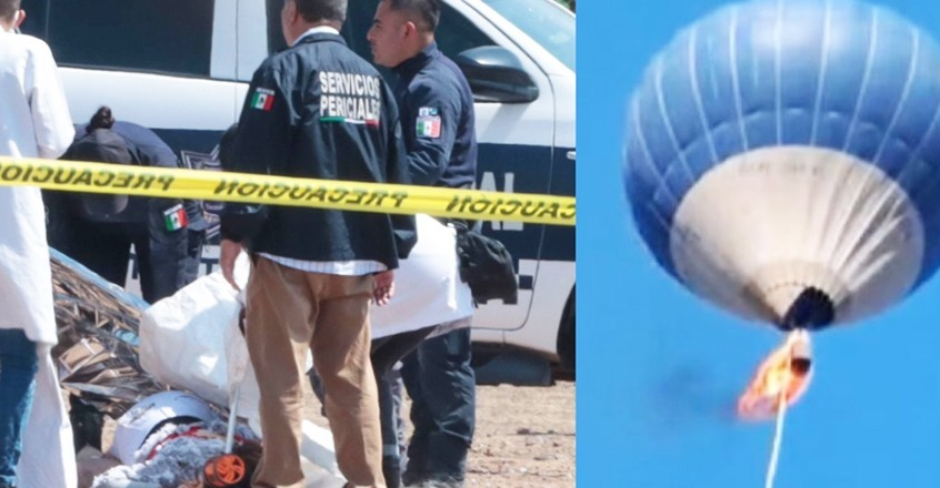 Fallece piloto italiano al caer de su globo aerostático en Temascaltepec, Edomex