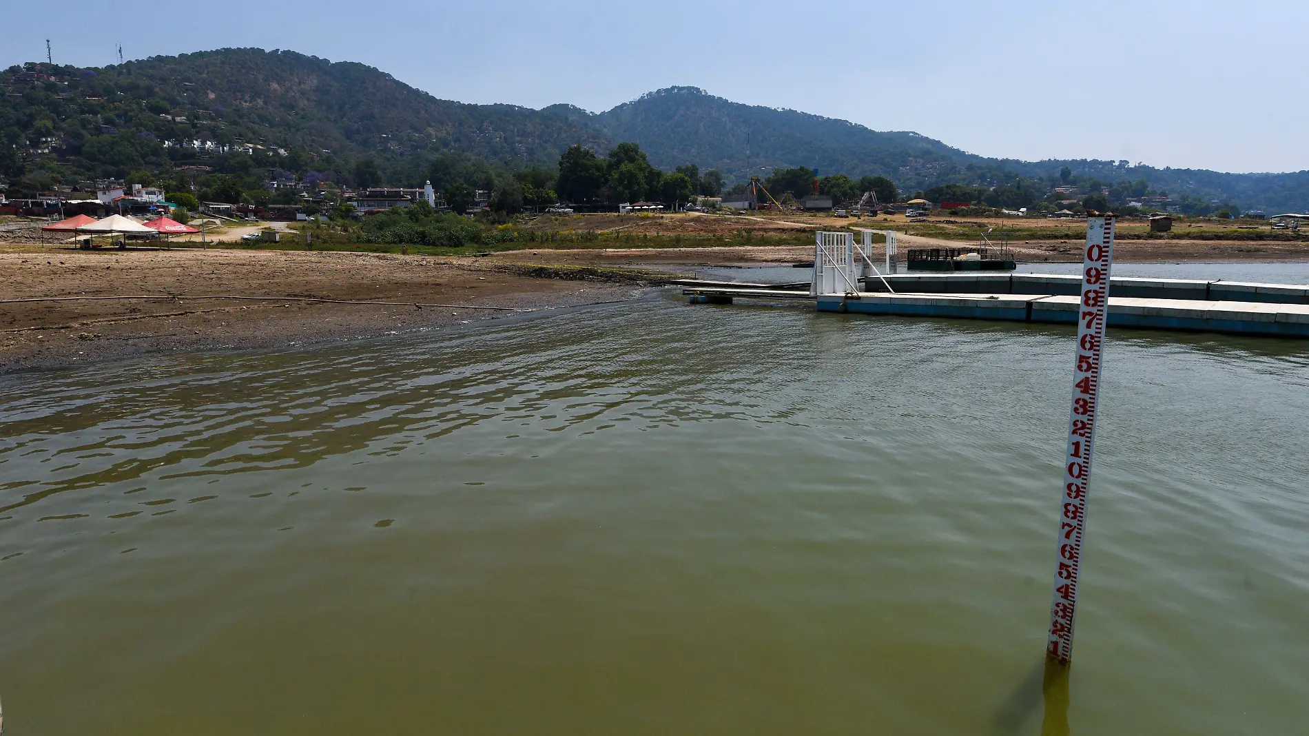 Bajan los niveles de almacenamiento de agua en el Cutzamala