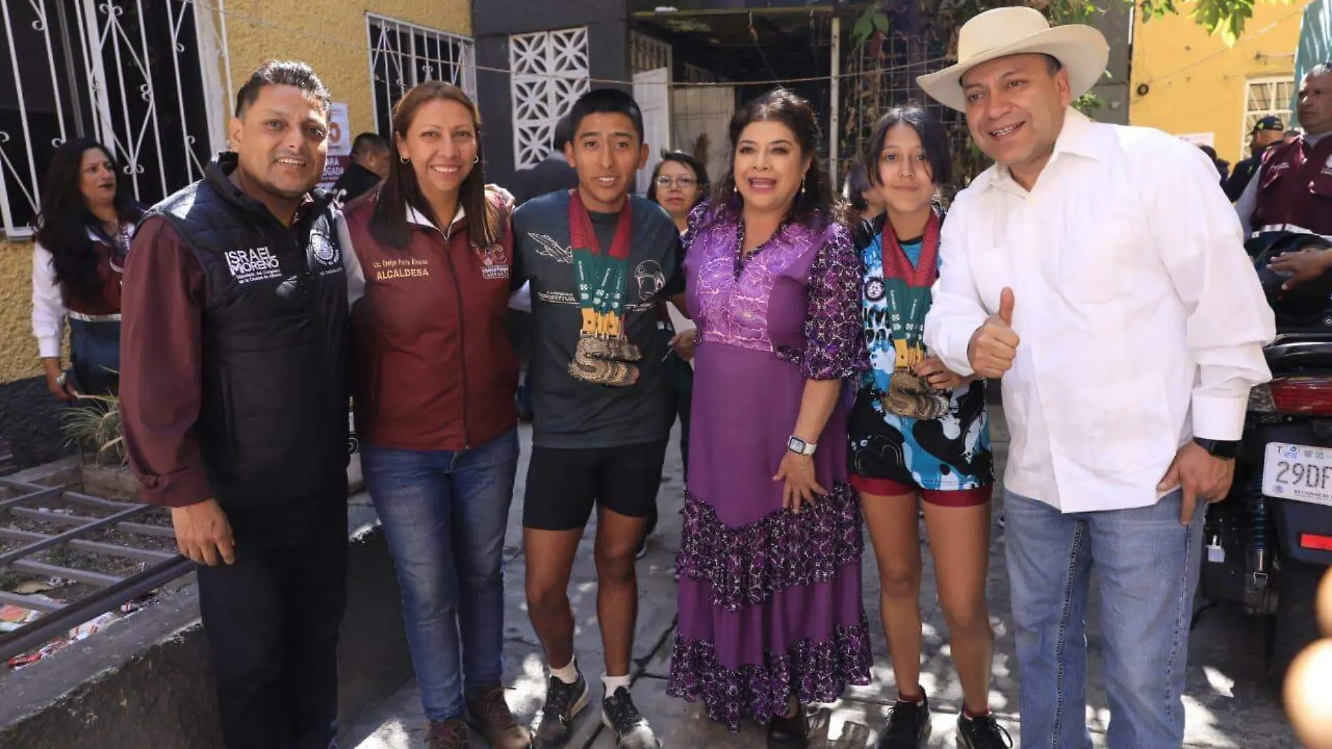 Brugada recorre la Morelos con el programa “Casa por casa” para disminuir la inseguridad