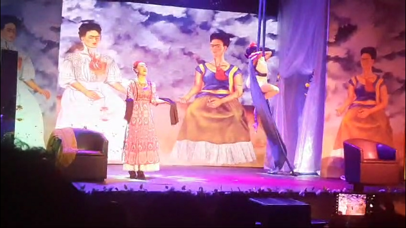 Todo un éxito resultó la puesta en escena “Frida Kahlo” El Musical