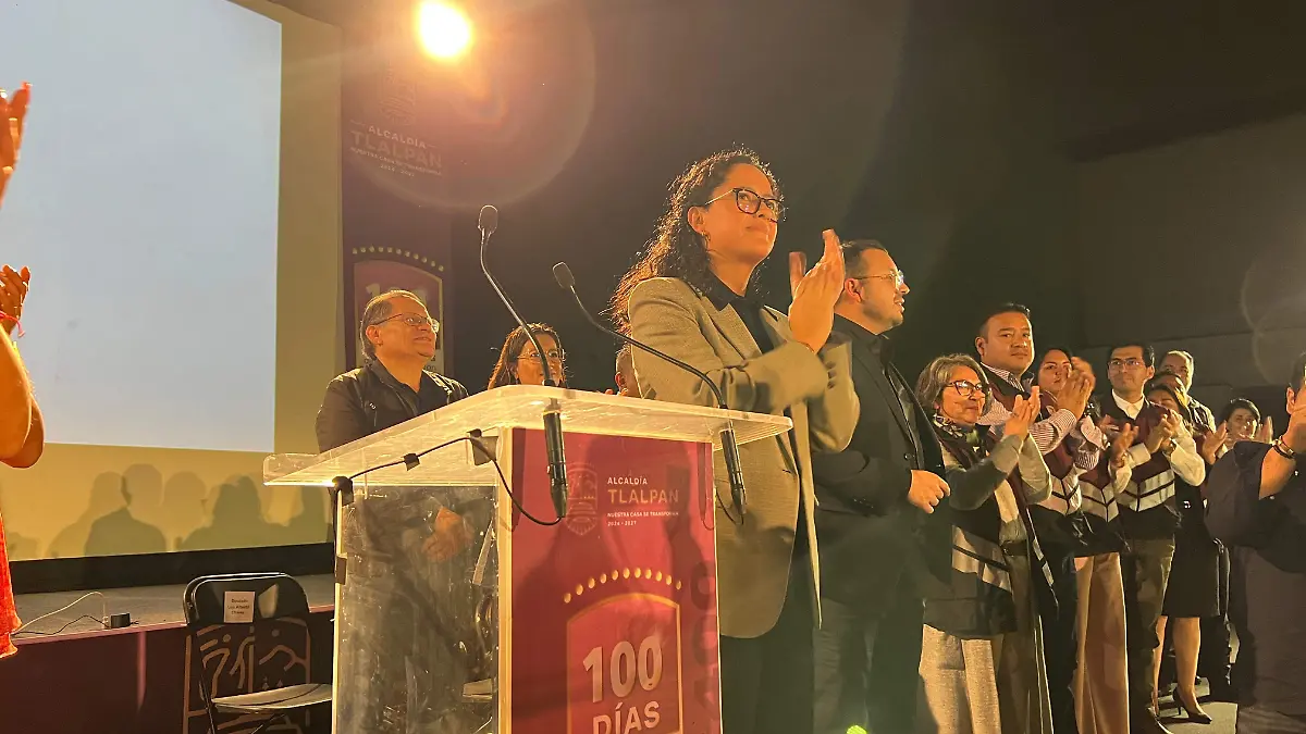 Gaby Osorio presenta informe de sus primeros cien días de gestión