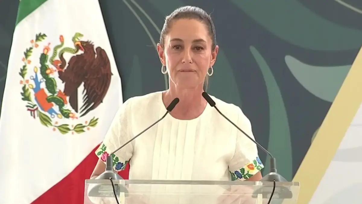 Sheinbaum inaugura planta lechera y edificio del C5 en Campeche