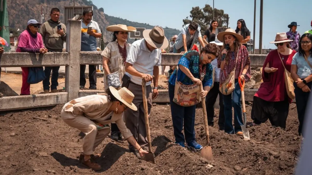 Inicia la construcción de la Utopía del Maíz en Tlalpan que beneficiara a 14 mil habitantes