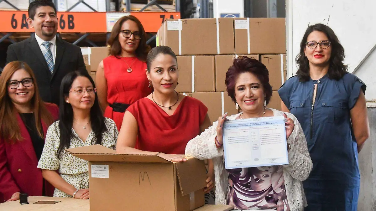 Inicia el reparto de boletas para elecciones de jueces y magistrados en la CDMX