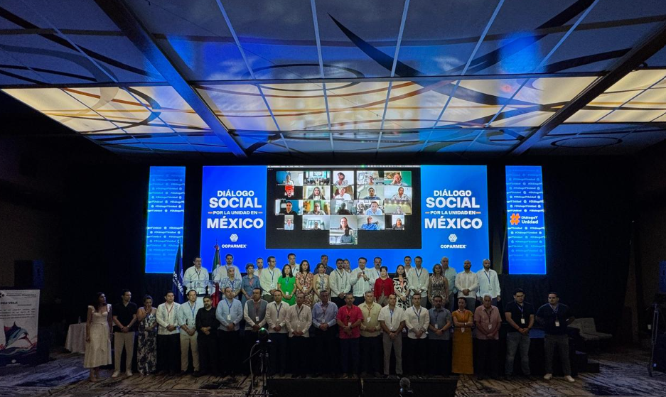 Coparmex da su Posicionamiento Nacional por la Nueva Ley del Infonavit a través del “Diálogo Social por la U nidad de México