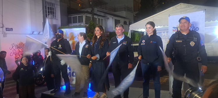 Las alcaldías Miguel Hidalgo y Cuauhtémoc presentan operativo conjunto de seguridad