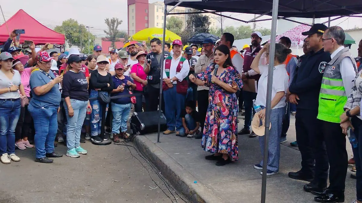Brugada a afectados por el incendio en el Colector 13, viviendas dignas