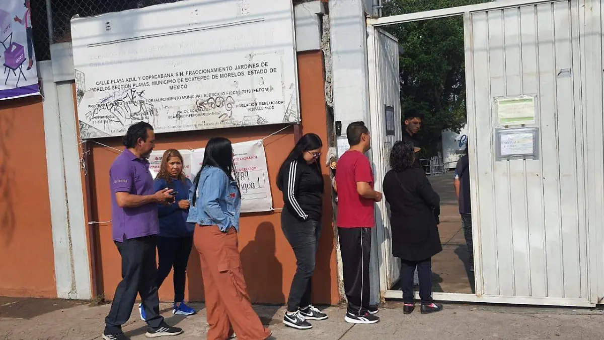 Brigada Antimapaches reportó baja asistencia en la elección judicial en la CDMX Y Edomex