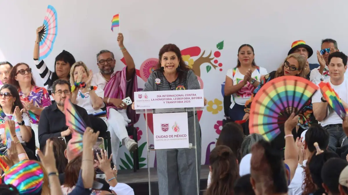 Brugada da a conocer un plan ambicioso para la comunidad LGBTI+ en la CDMX