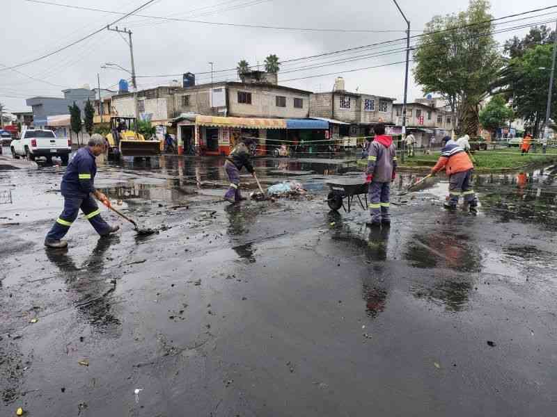 Gobierno de la Ciudad mantiene activo plan Tlaloque por lluvias ligeras en la capital
