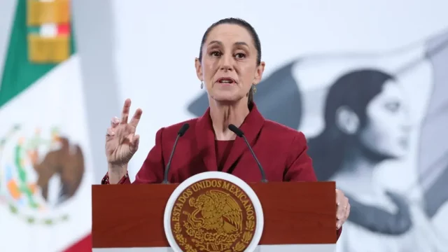 Insiste Sheinbaum a EU en hacer más para frenar tráfico de armas