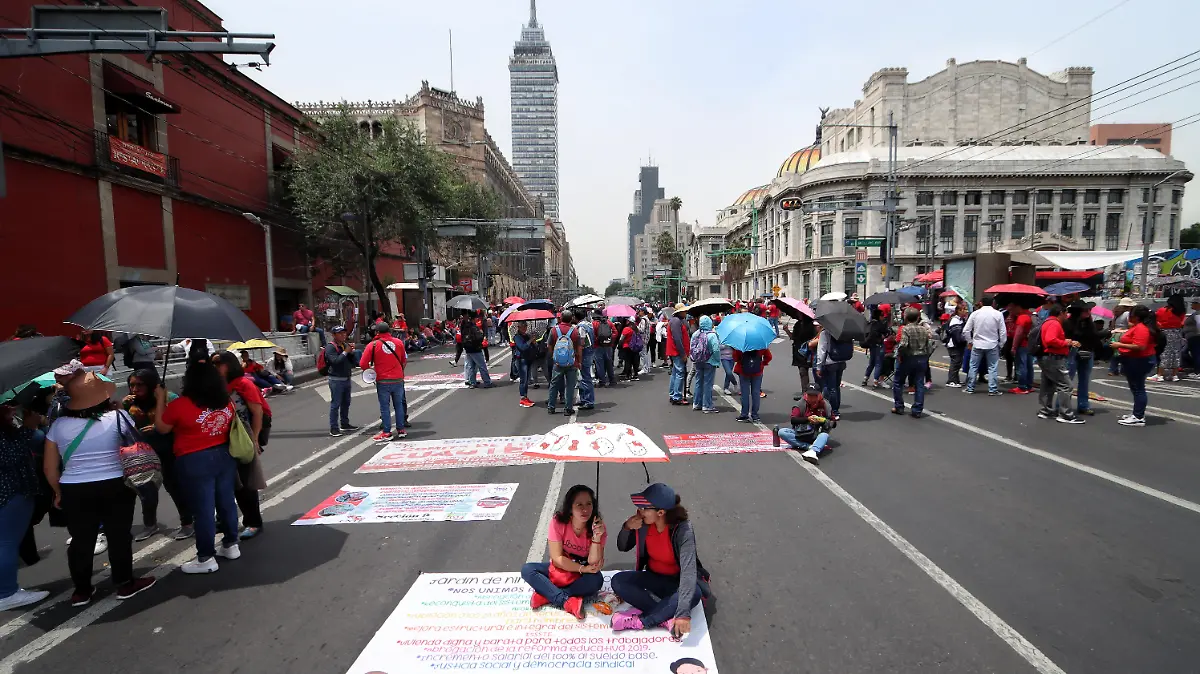 Vuelvan a marchar maestros de la CNTE al Centro de la CDMX