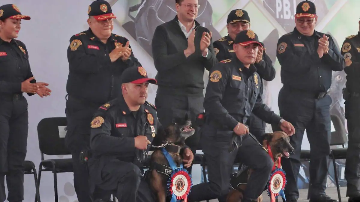 SSC celebra 28 años de la Unidad Canina de la PBI
