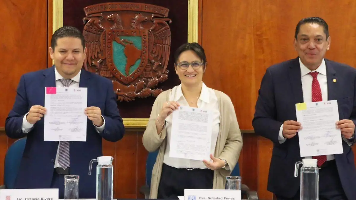 Milpa Alta y la UNAM firman convenio para impulsar la Escuela Campesina Saberes de Raíz