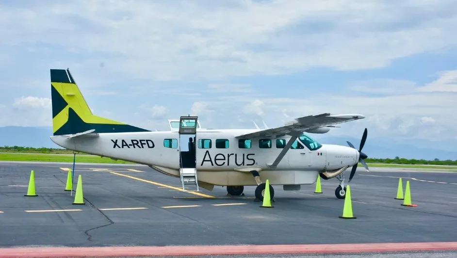 Inicia Aerus vuelos desde el AIFA hasta Ciudad Victoria