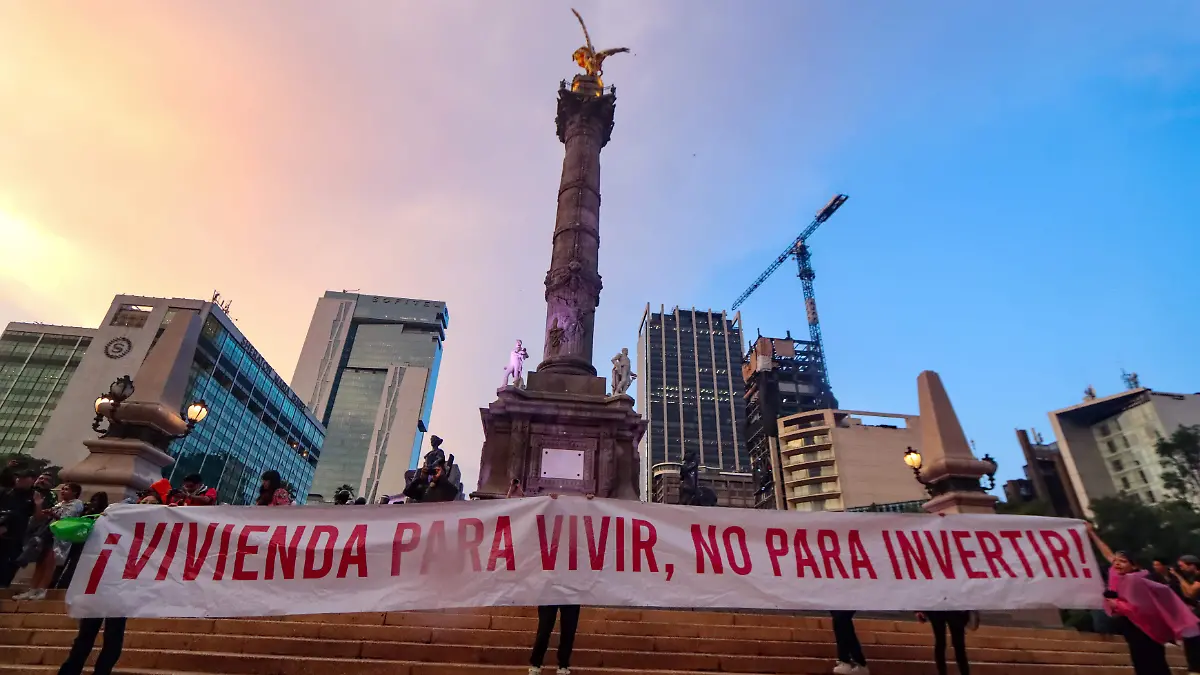 Se llevo a cabo la segunda marcha antigentrificación en la CDMX