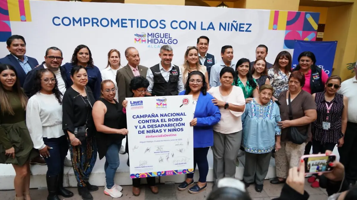 Alcaldía Miguel Hidalgo va contra el robo de infantes