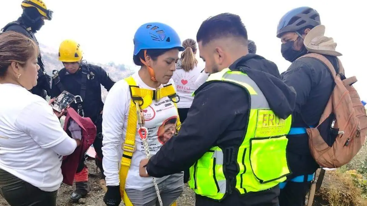 Colectivos de búsqueda localizan posibles restos humanos en Topilejo