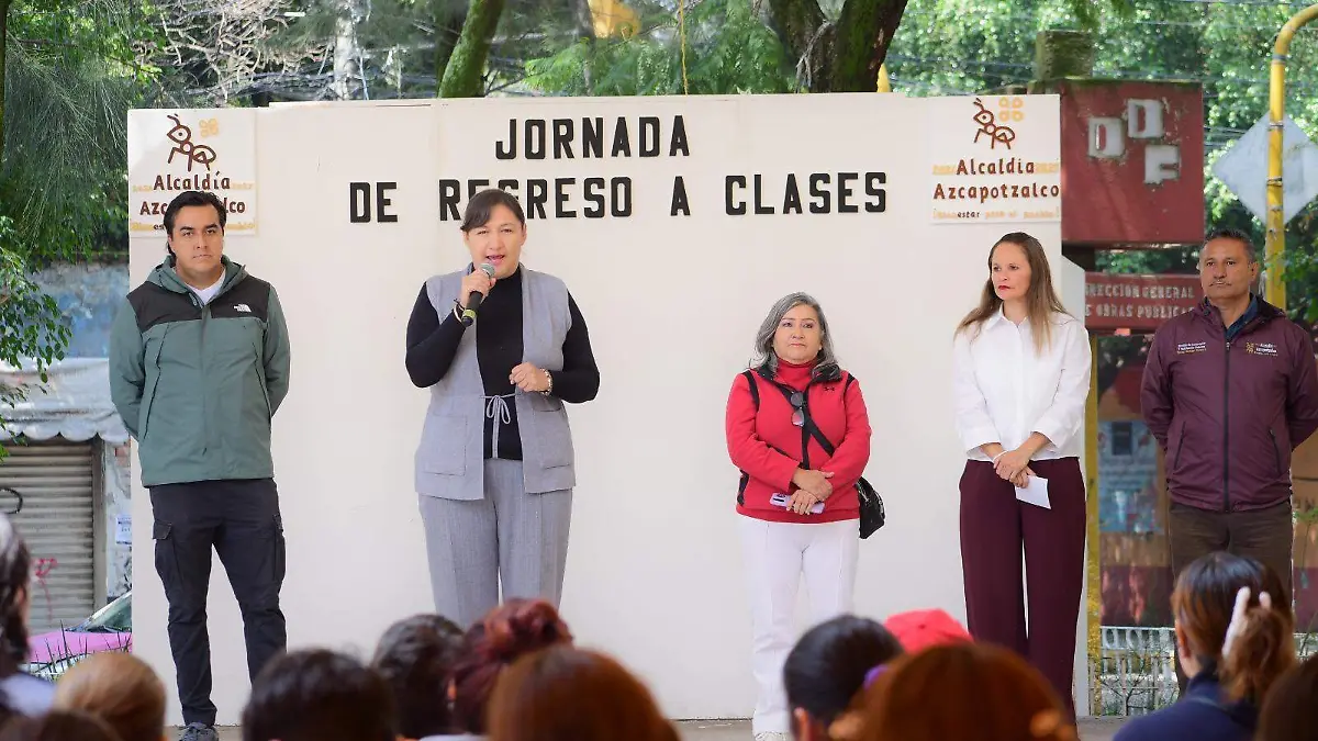 Jornadas de Regreso a Clases recorrerán colonias de Azcapotzalco