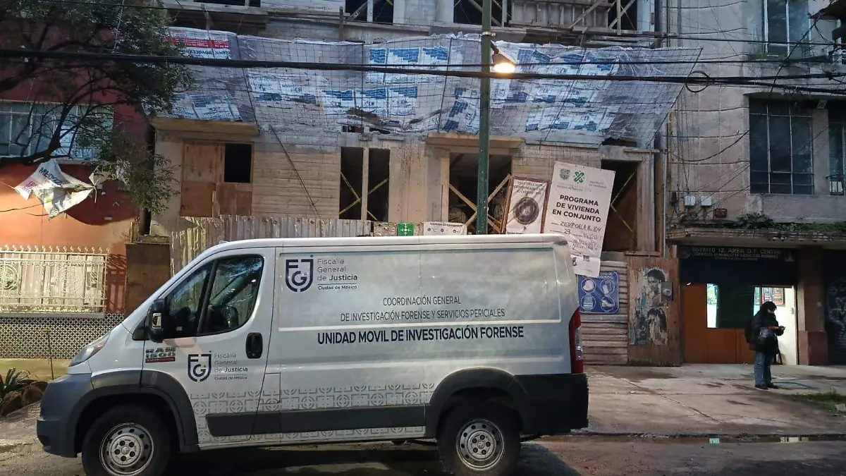 Localizan a una fémina sin vida dentro de una construcción en la colonia Narvarte Oriente