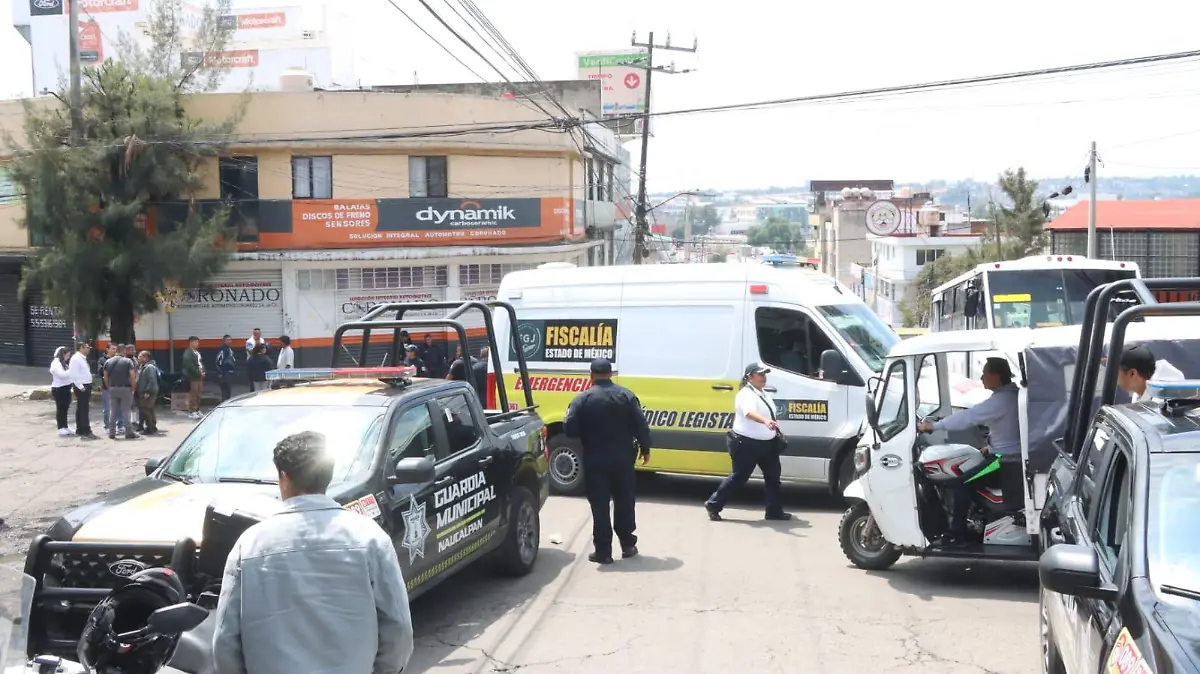 Ejecutan a checador tras discutir con motociclistas en Naucalpan