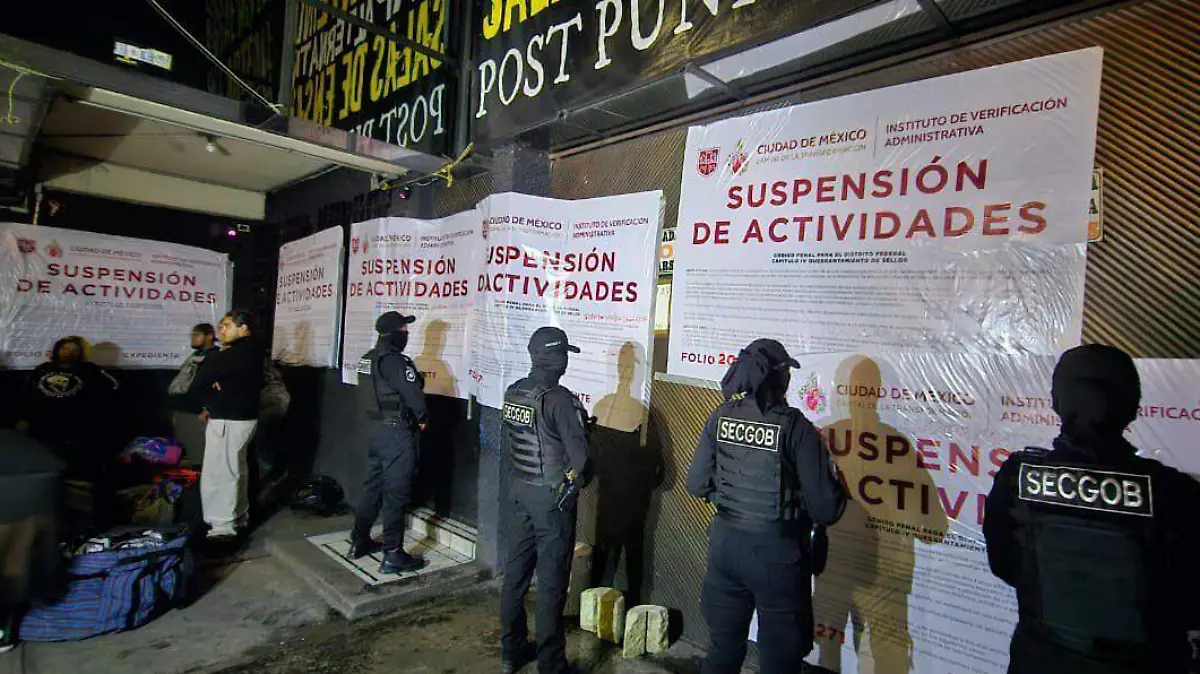 Suspenden por irregularidades ocho bares en la CDMX