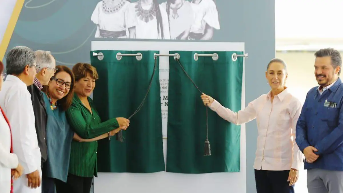 Sheinbaum y Delfina Gómez inauguran la nueva sede de la Clínica 93 del IMSS en Ecatepec