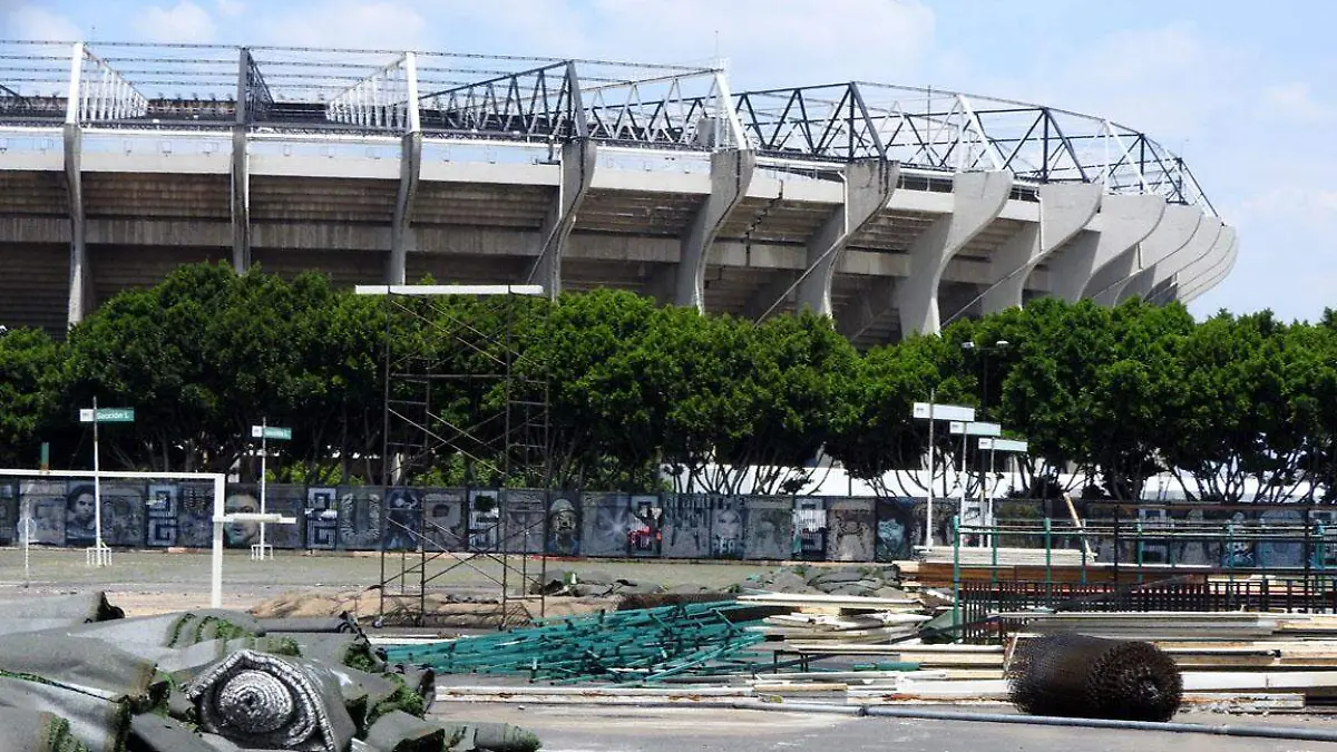 A marchas forzadas avanza la remodelación del antiguo Estadio Azteca