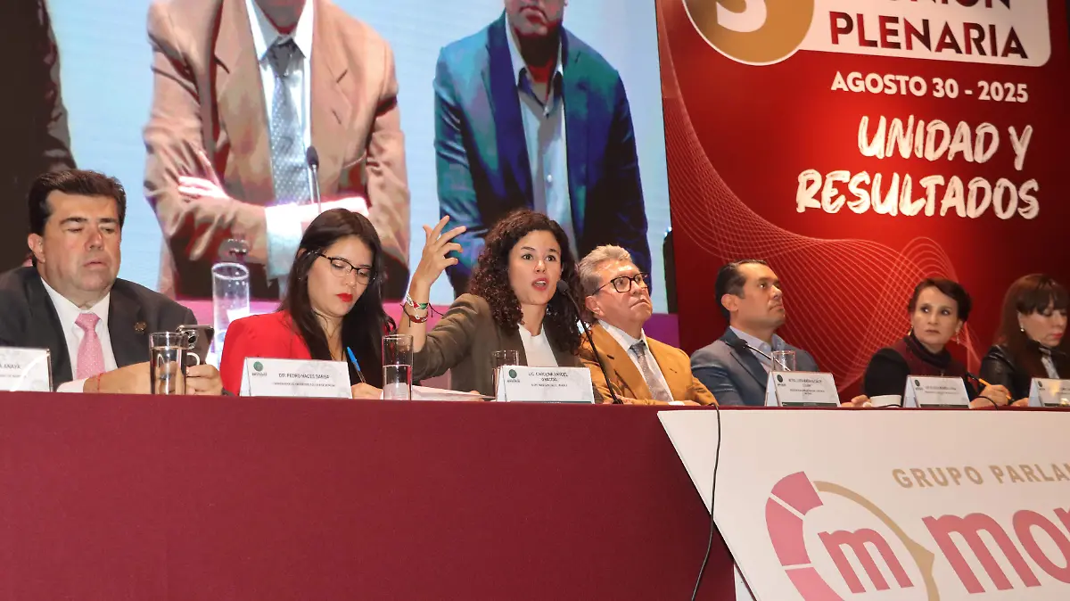 Destaca Luisa María Alcalde la apertura del debate público sobre la reforma electoral