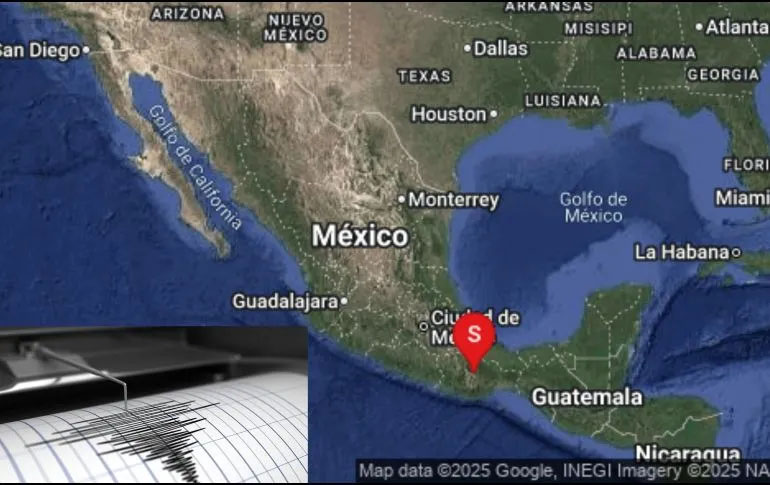 Sismo de 5.9 con epicentro en Oaxaca se percibe en CDMX