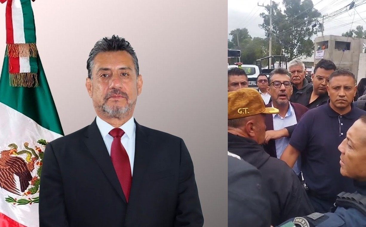 Conflicto interminicipal termina en balacera; alcalde de Teoloyucan, Luis Domingo Zenteno busca apoderarse d e tierras