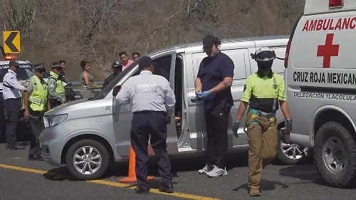 Muere escolta de Alicia Bárcena y 3 más resultan heridos en accidente en la México-Pachuca