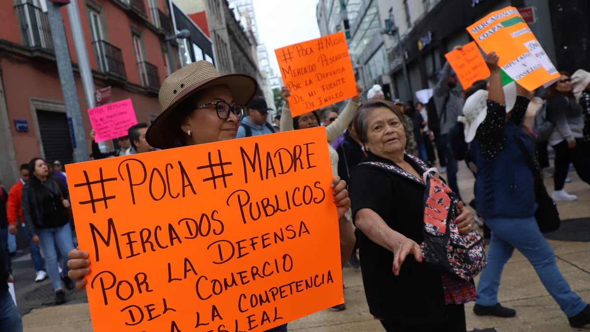 Comerciantes de CDMX anuncian megabloqueos para el 14 de septiembre