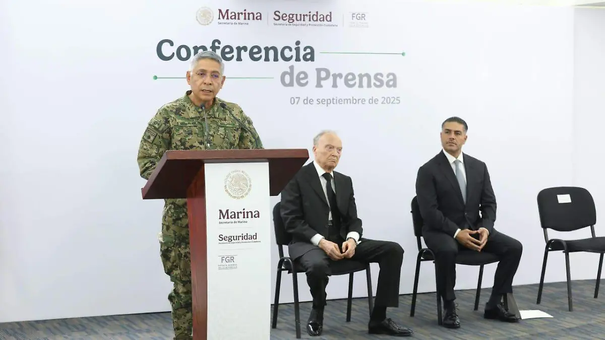 En la Marina, la ley es para todos: secretario Morales tras captura del vicealmirante José Manuel Farías  por huachicol