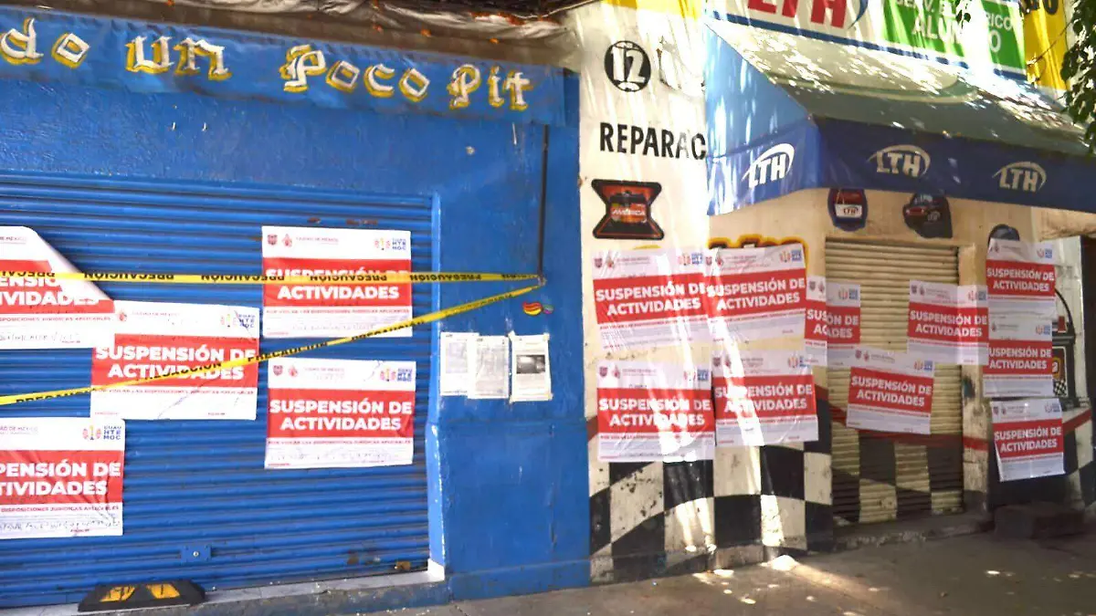 Van 73 comercios suspendidos en la Cuauhtémoc este 2025