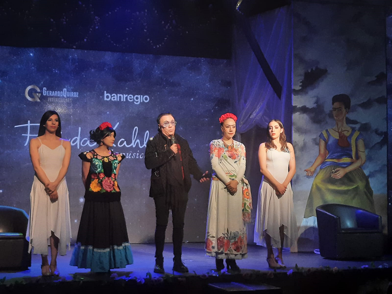 Todo un éxito resultó la puesta en escena “Frida Kahlo” El Musical