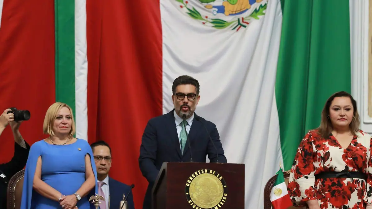 Jesús Sesma asume presidencia de Mesa Directiva en el Congreso de CDMX
