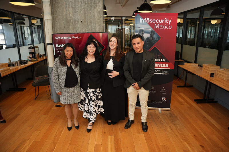 Networking, nuevas tecnologías y estrategias contra ciberataques en Infosecurity exico, del 30 de septiemb re al 1 de octubre 2025.